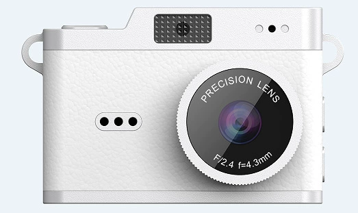 None Jade White [all-in-one camera and video camera + 0.96-inch screen