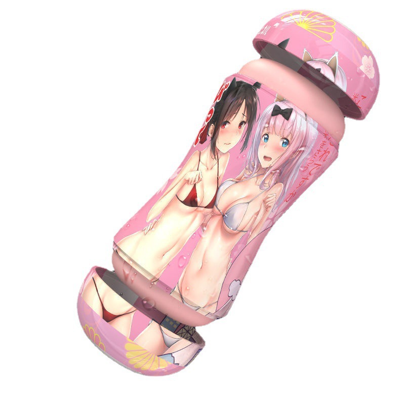 Y ya gemini animación avión taza de doble canal artefactos famosos molde invertido entrenamiento masculino masturbador para adultos artículos sexuales