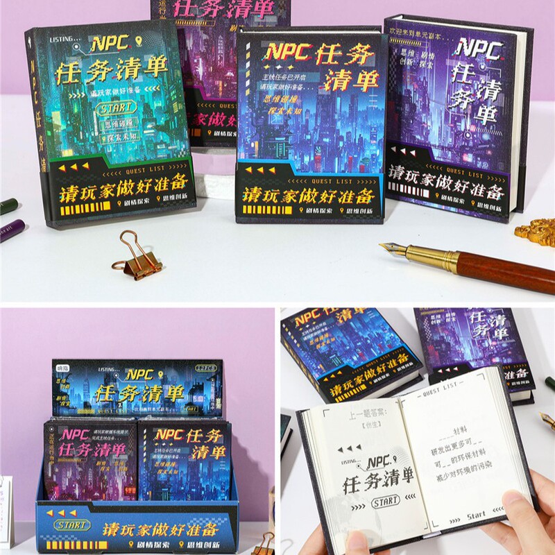 Snap Finger Npc Task List Fun Playbook Cute Creative Fun Notebook Portable Notepad Snap Finger Npc Task List Fun Playbook Cute Creative Fun Notebook Portable Notepad