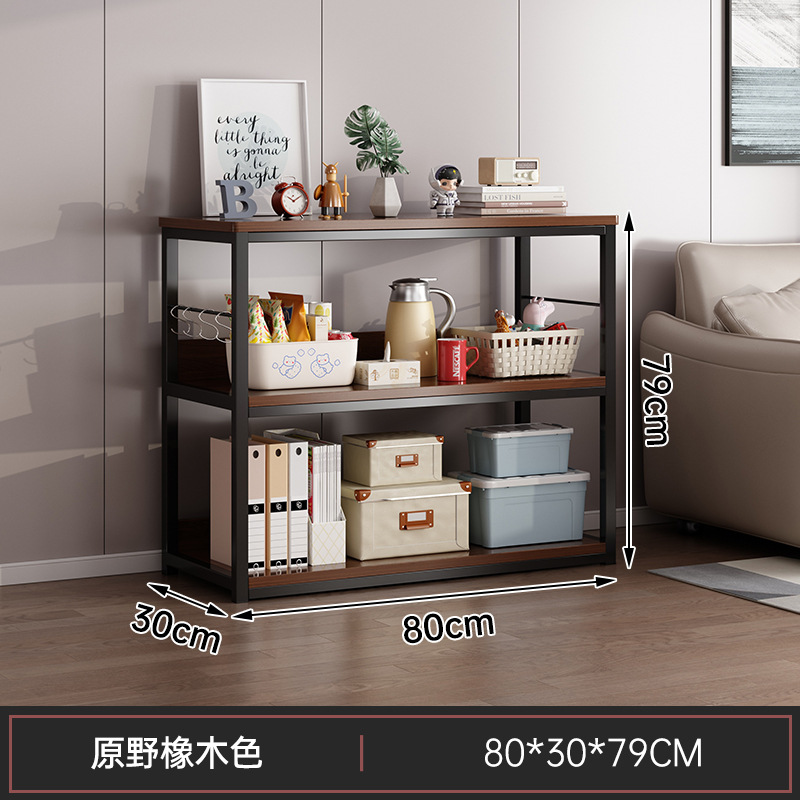 Estante de libro Estante de almacenamiento de piso Estante de almacenamiento integrado para el hogar Estante de almacenamiento de archivos de escritorio de oficina simple contra la pared Estante de almacenamiento pequeño