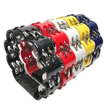 梅花铃圈奥尔夫乐器KTV乐队酒吧手摇铃幼儿园舞蹈道具塑料手摇铃