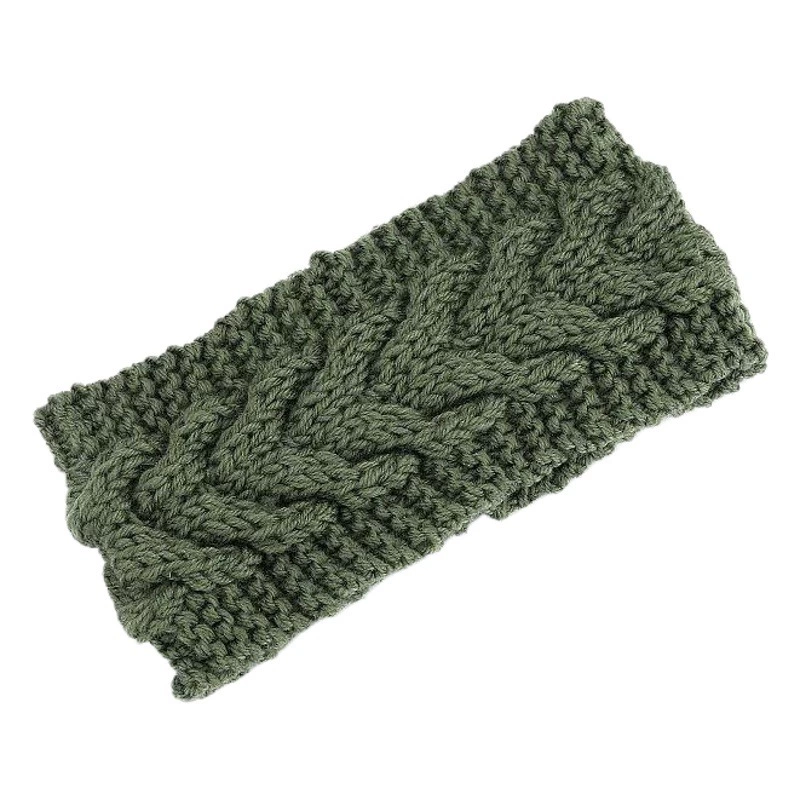 Шерстяная резинка для волос Южная Корея Осень и зима Винтаж Широкопольные головные уборы Тканые головные уборы Аксессуары для волос Мытье лица Повязка на голову Интернет Знаменитости Вязаная лента для волос