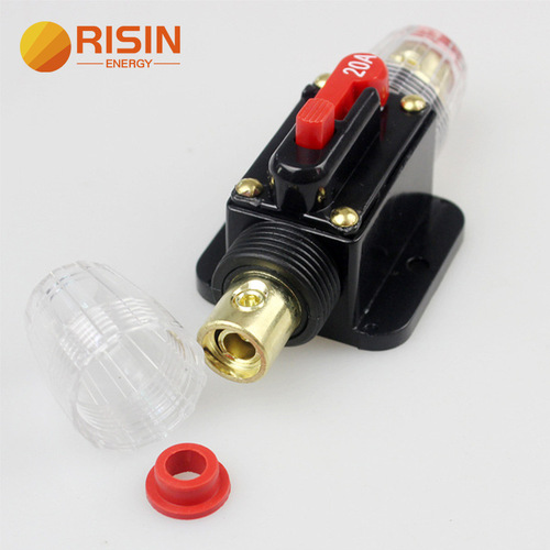 12V Car Truck Speaker Stereo Amplifier Circuit Breaker Automatic Reset Fuse Holder Switch