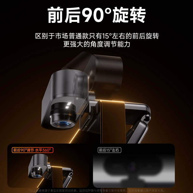 Новейшая обновленная компьютерная USB-камера без драйверов 1080P, кронштейн с возможностью поворота на 90 градусов вперёд и назад