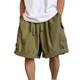 plus size 150.00kg Summer American Casual Big Pocket Workwear Shorts Men's Loose Fashion Brand Street Pants