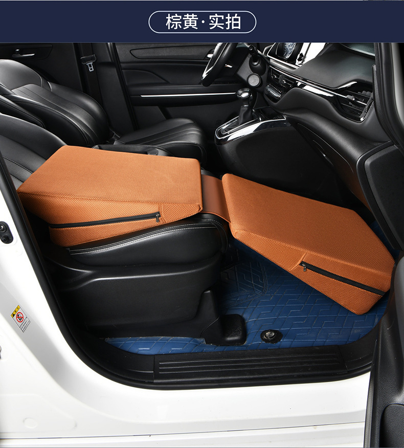 Car Travel Foldable Flat Lying Mat Mattress for Self-Driving Nap, Filling Mat for Front and Rear Passenger Sleeping