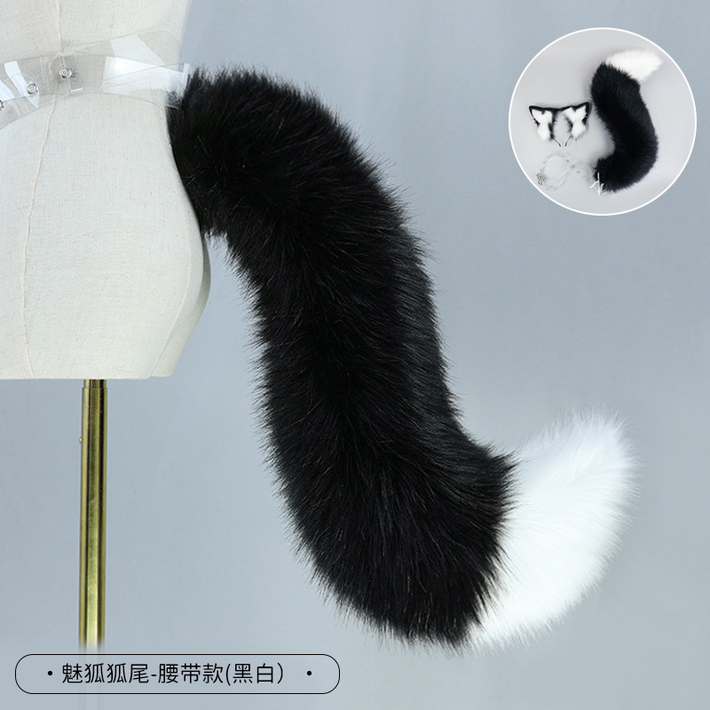 Simulación bestia oreja Linda felpa hecha a mano cómic show fiesta de vestir en vivo accesorios tocado accesorios para el cabello encantador zorro oído diadema