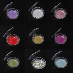 加厚高透鑽石切面自粘睫毛包裝盒睫毛收納盒全透明水晶睫毛盒