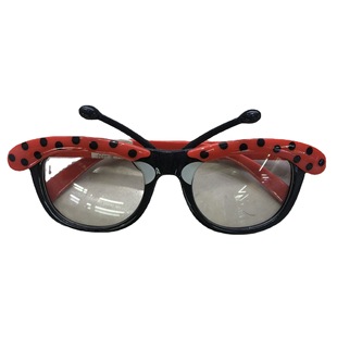 Factory New Ladybug Glasses Internet Celebrity Fashion Creative Party Personality Praise Pack Picnic Party Glasses Makeup