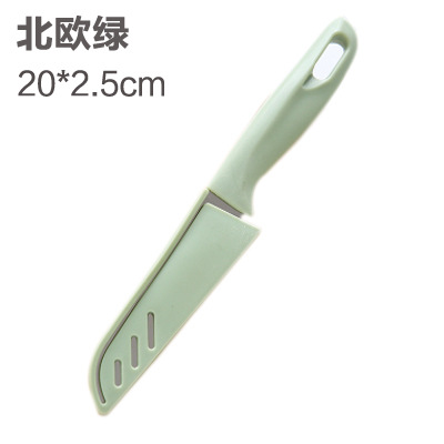 9cm 과일 칼 노르딕 그린 스테인레스 스틸