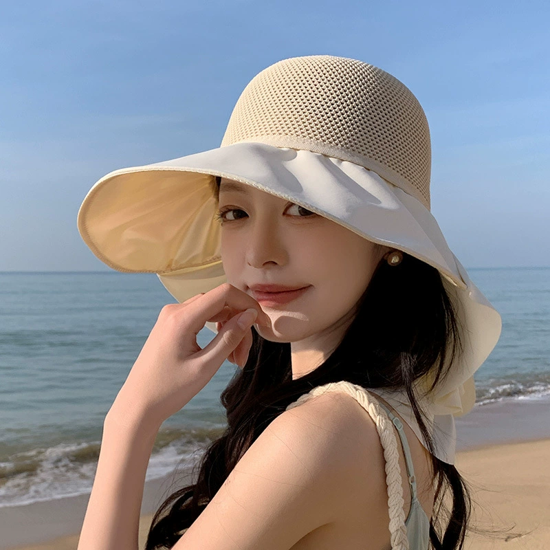 Summer silk mask, sun protection, UF-protection, with neck protection