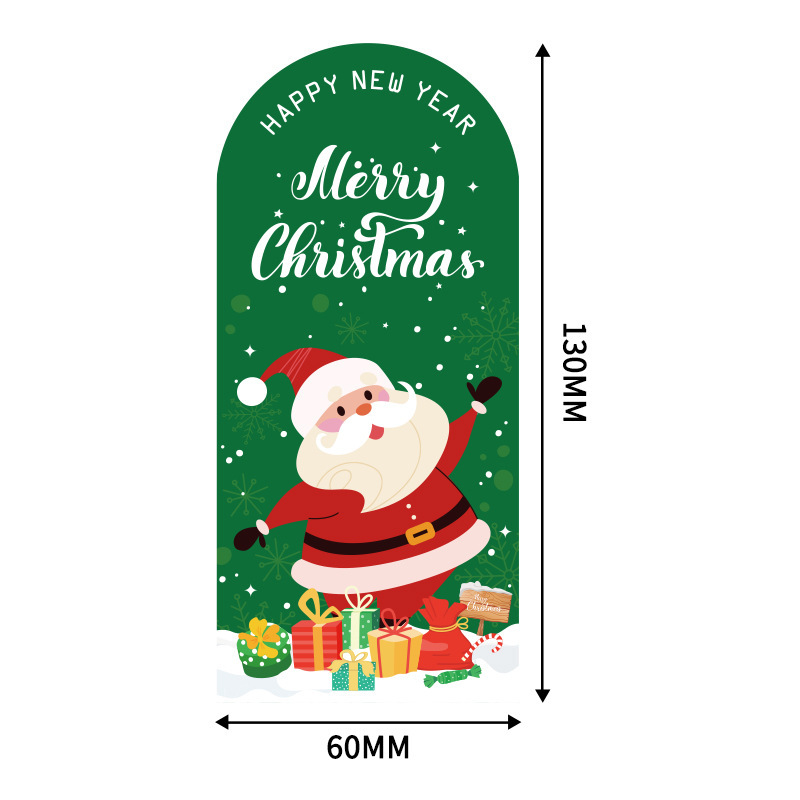 メーカー現物クリスマス楽しいシールサンタクロース礼箱シール包装シールシールシールシールラベル|undefined