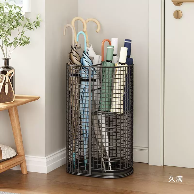 Convenience store, umbrella with umbrella holder, storage system, public drying rack