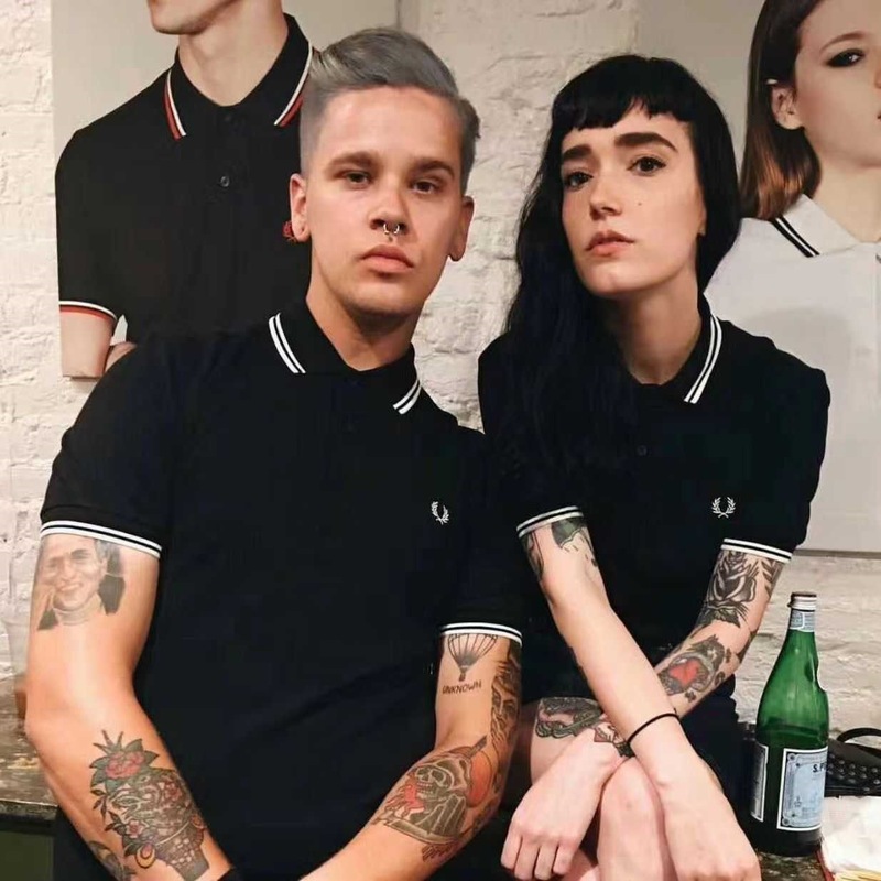 FRED PERRY Wheat Ears Men's Summer New Short-sleeved Polo Shirt British Casual Lel Paul Fashion Brand T-shirt