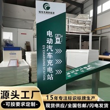 户外不锈钢导视牌停车场标识房地产广场商业街公园宣传广告牌定制