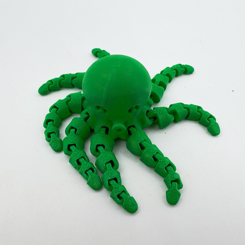 3D打印章鱼乌贼模型创意摆件多关节可动儿童玩具网红摆地摊同款|undefined