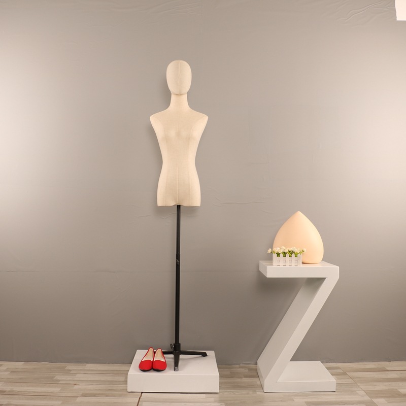 Maniquí de escaparate para tienda de ropa, maniquí femenino de medio cuerpo, maniquí de exhibición, maniquí de enseñanza, maniquí femenino para ropa, modelo de busto pequeño.