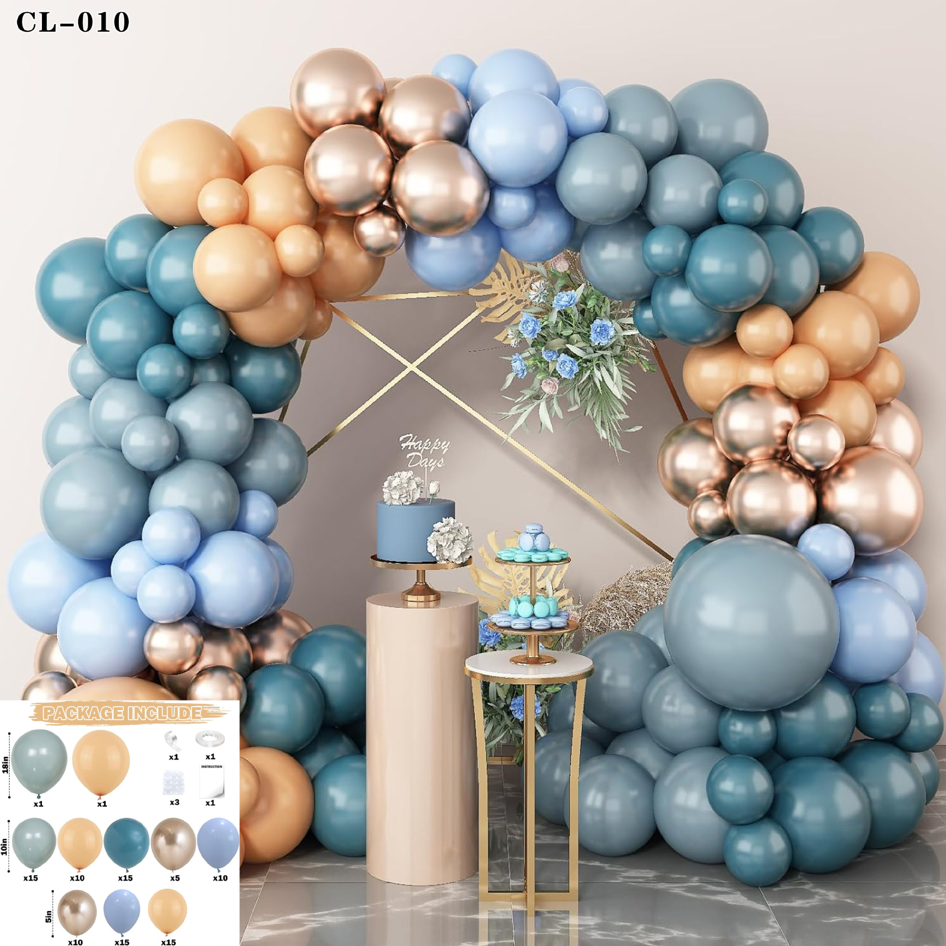 Cruz-frontera serie bosque bola verde cadena traje niños cumpleaños tema Fiesta decoración selva diseño globos