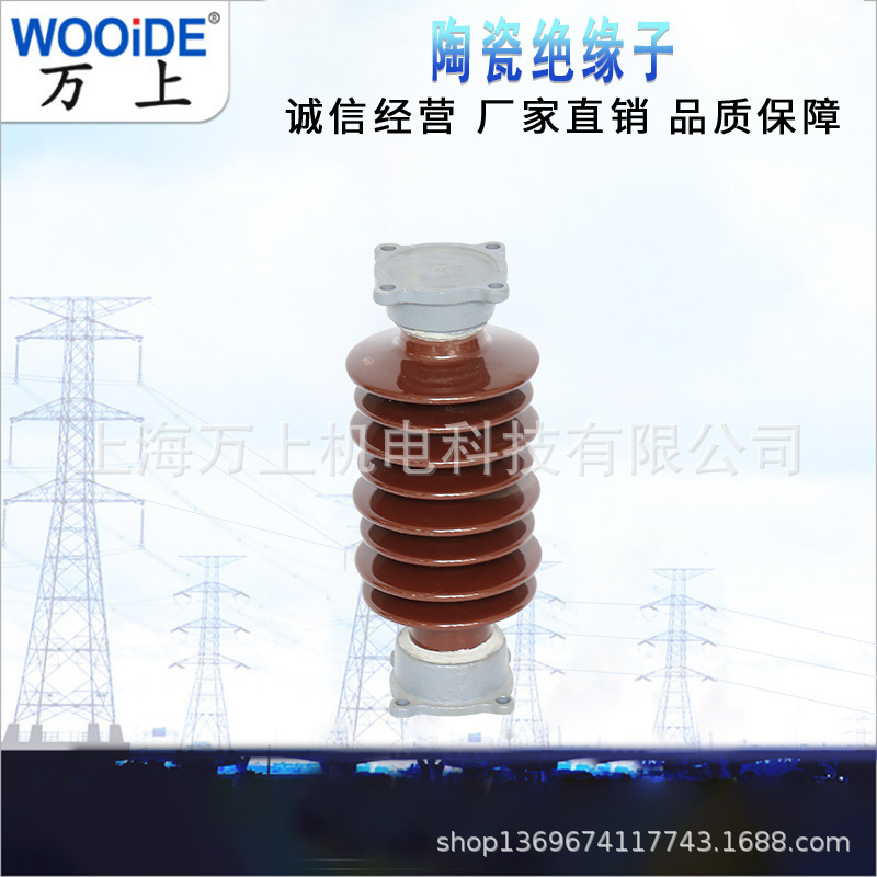 ZSW-35/4绝缘子35kv支柱瓷瓶ZSW-35/6 8防污电力瓷瓶