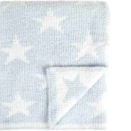 厂家直供订制各类秋冬季保暖舒适双面提花雪尼尔婴儿毯子针织毯