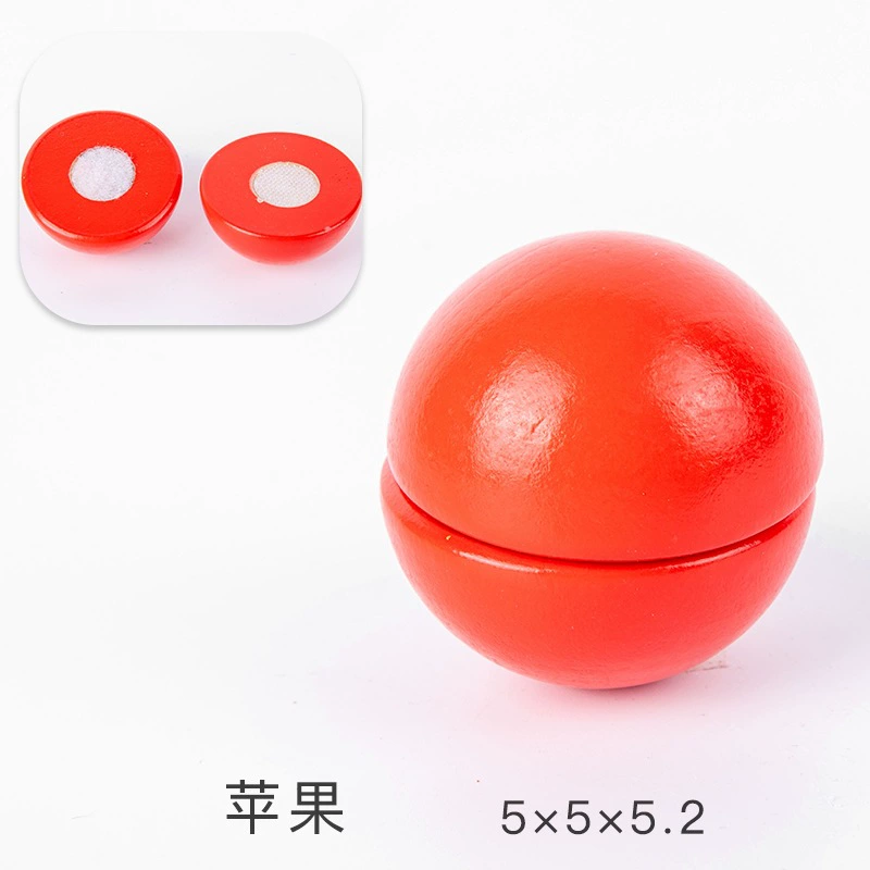 Деревянная игрушка для резки, ручной работы, 1–3 года
