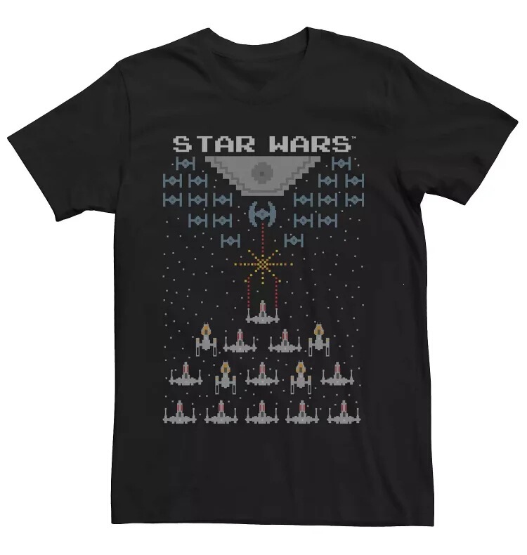 American Exploration Star Wars Themed Printed Street Style Short-Sleeved Loose and Comfortable T-Shirt for Men and Women American Exploration Star Wars Themed Printed Street Style Short-Sleeved Loose and Comfortable T-Shirt for Men and Women