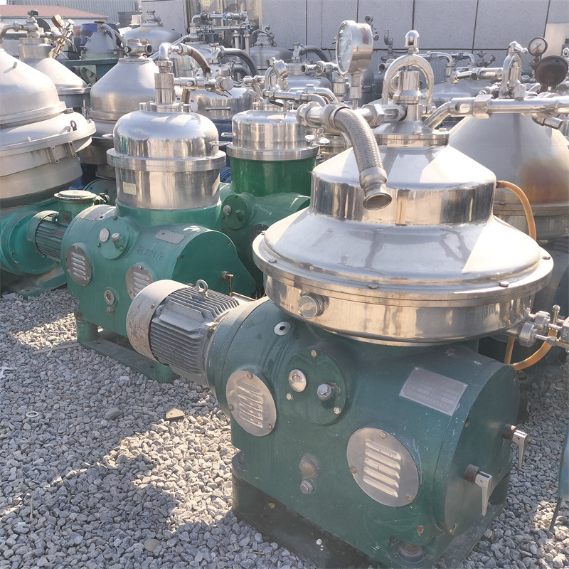 出售二手碟片离心机  不锈钢固液分离机  化工真空自动化分离机