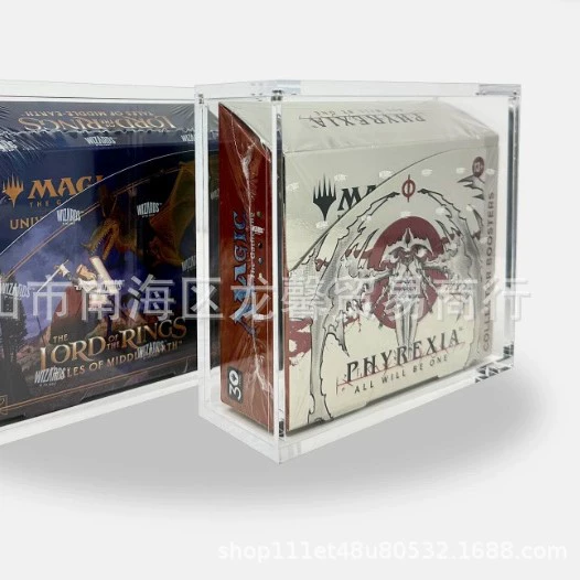 Акриловая стойка для слепых ящиков Стеллаж для лестниц Ручная прозрачная стойка для обуви Кукольная коробка Коробка для хранения Bubble Mart