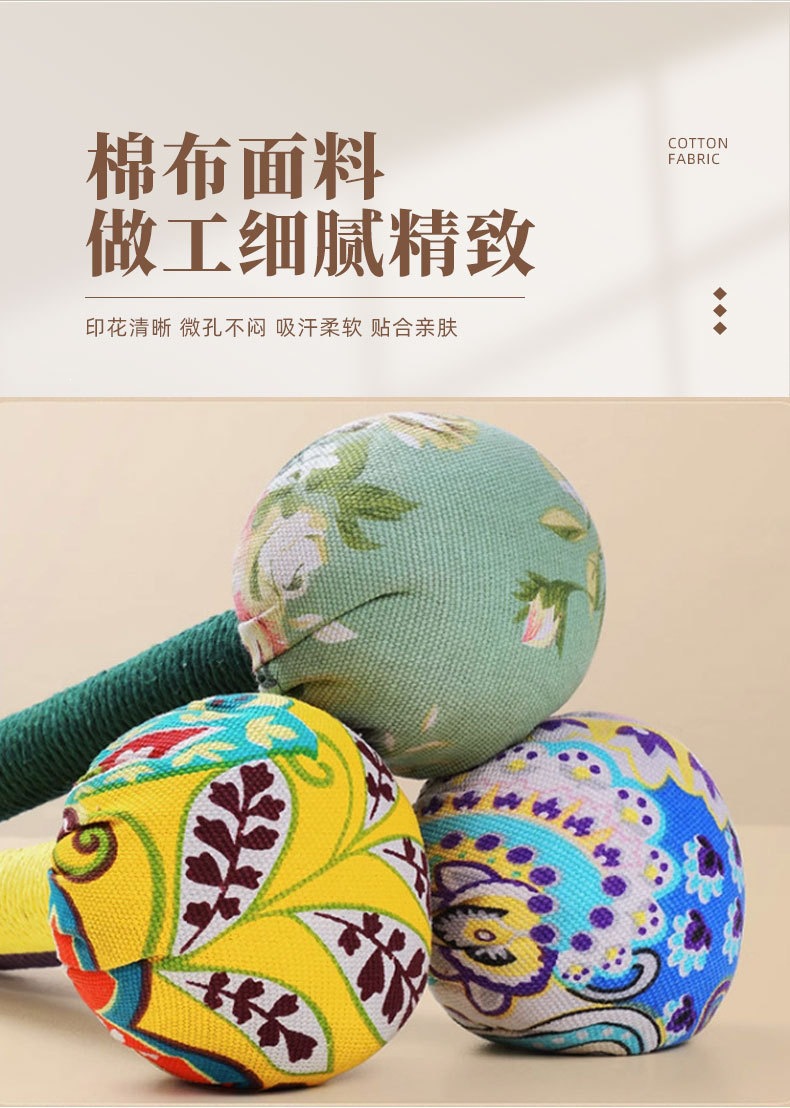 Mugwort Wellness Hammer Ai Cao Hammer DIY Kit for Meridian Tapping Massage 26cm Gift Box in use