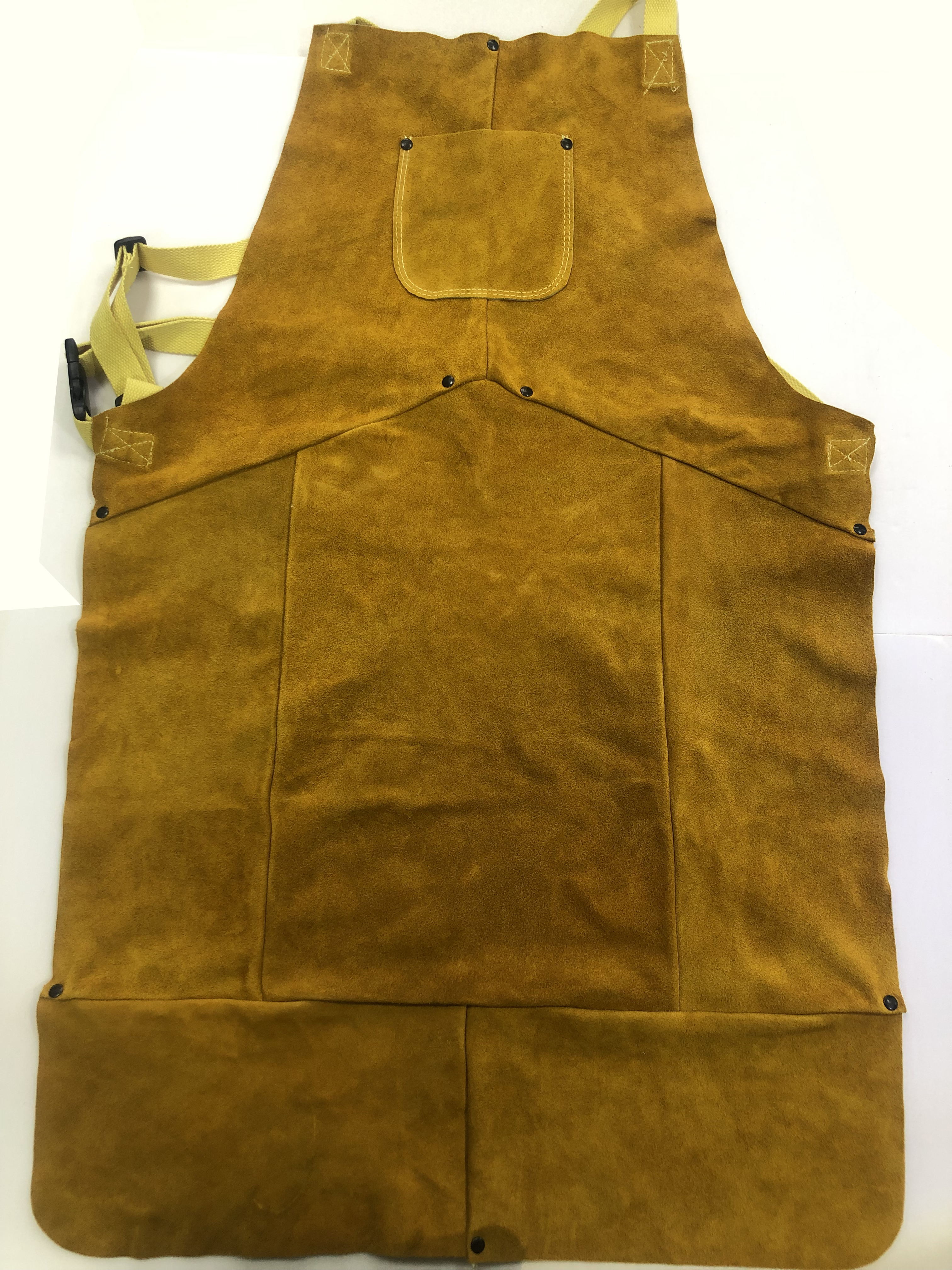 金黄色皮护胸围裙\PN3636