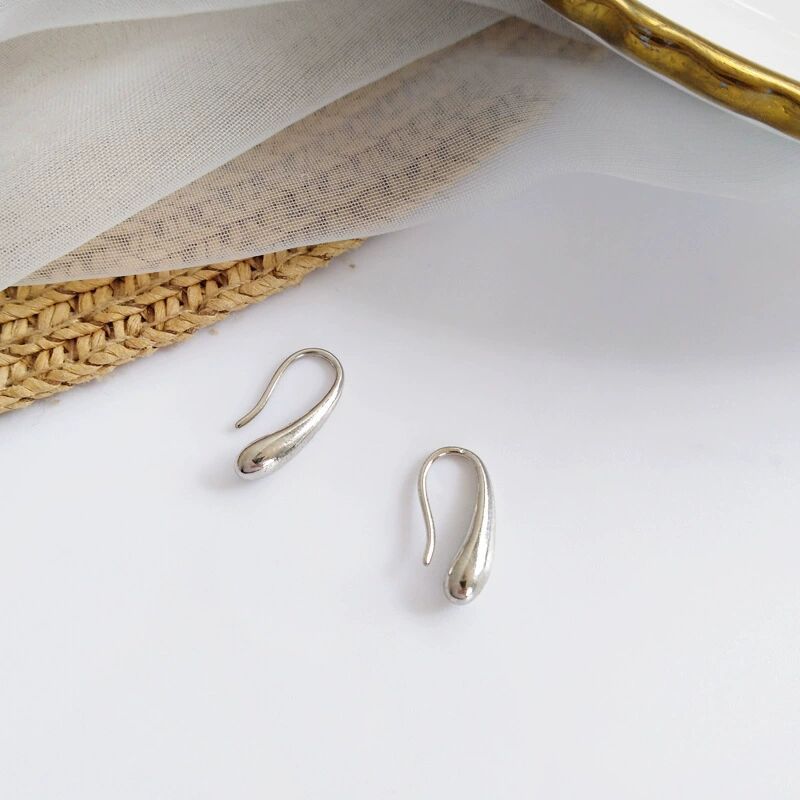 3g Weight Fashion Geometric Stainless Steel Plating Earrings 1 Pair