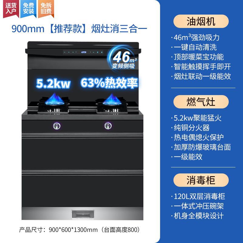 고급모델 + 따뜻한 야채보물 + 음성제어 타이밍 + 소독장 모델 - 천연가스 [도어설치 + 무료펀칭]