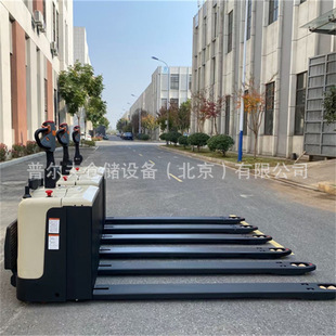 Pulf electric pallet truck lengthened and widened lithium battery truck battery forklift ground cow pallet trailer