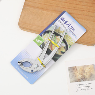 Wholesale Korean stone pot clip aluminum silver casserole clip Korean-style hot pot iron plate pot Bowl Baking tray anti-scald clip