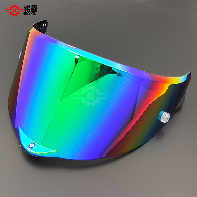 AGV PISTA GPRR/CORSAレンズ単釘防曇フィルム変色シートバイクヘルメットレンズ