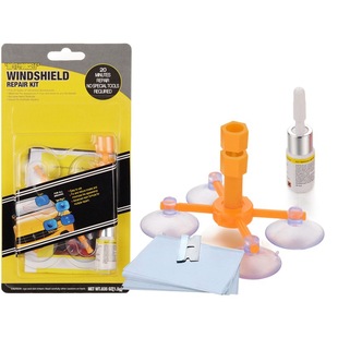 Factory cross-border explosion car glass repair agent front windshield crack repair tool set