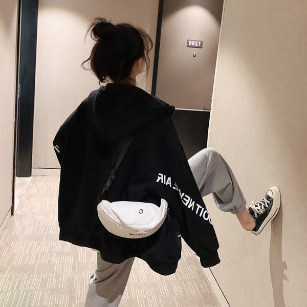 Abrigo de Otoño de las mujeres de moda ins versátil flojo gordito niña más tamaño ropa de mujer 2024 Nuevo estilo coreano cardigan suéter Delgado image 6