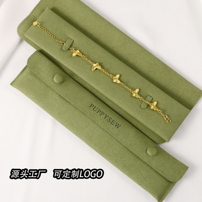 Factory Direct Supply Microfiber Necklace Pendant Bracelet Pearl Necklace Storage Protection Snap Bag Exquisite Simple Bag Factory Direct Supply Microfiber Necklace Pendant Bracelet Pearl Necklace Storage Protection Snap Bag Exquisite Simple Bag