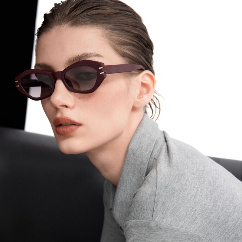Dolby new sunglasses star fashion Korean plate glasses personality high-end irregular sunglasses women