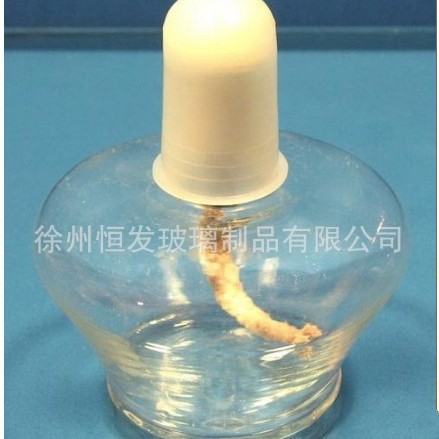 厂家直销优质玻璃油灯瓶,酒精灯玻璃瓶，油灯玻璃瓶现货批发
