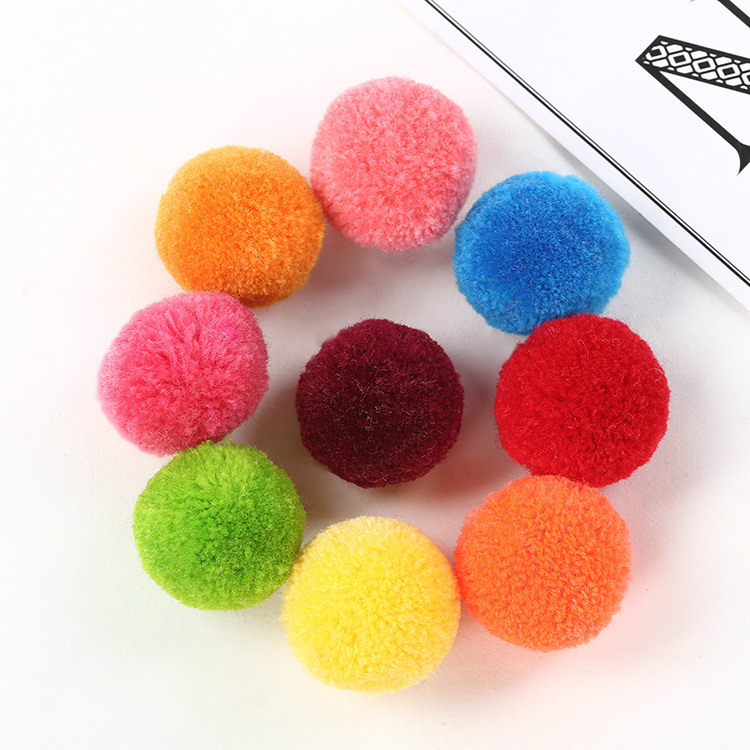 Yarn Balls in Stock, Cashmere Colorful Bayberry Balls, DIY Children's Toys, Yarn Balls, Plush Balls, Shoe and Hat Accessories