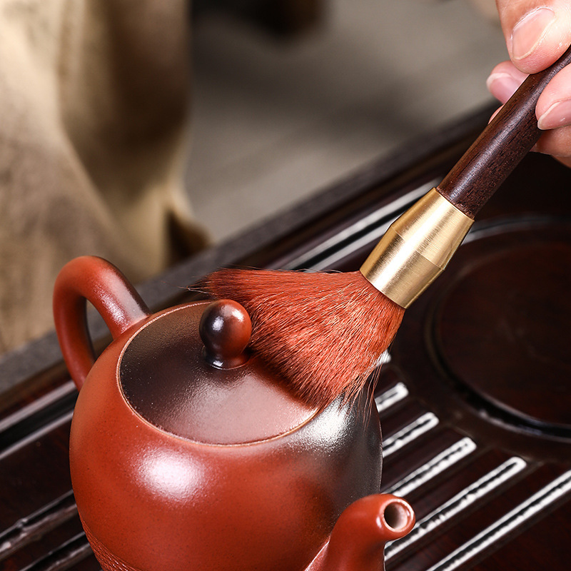 Pino creativo de bambú té de grasa ceremonia seis caballeros ébano hogar juego de té piezas traje conjunto té arte ceremonia del té conjunto