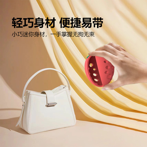 Amazon Silicone Strawberry Beauty sponge storage, powder puff storage, cosmetic egg tray storage box, silicone portable