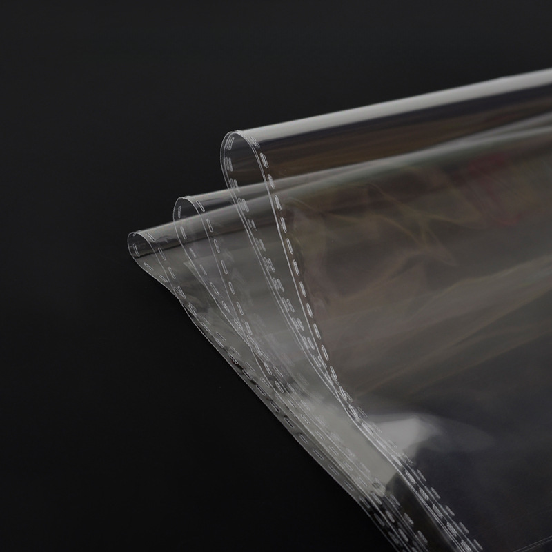 Width 30cm, double-layer 5-mil OPP bag, adhesive self-sealing bag, transparent packaging bag, plastic film bag, 100 pieces