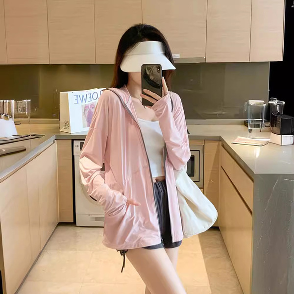 Silk thin breathable summer sun protection clothing