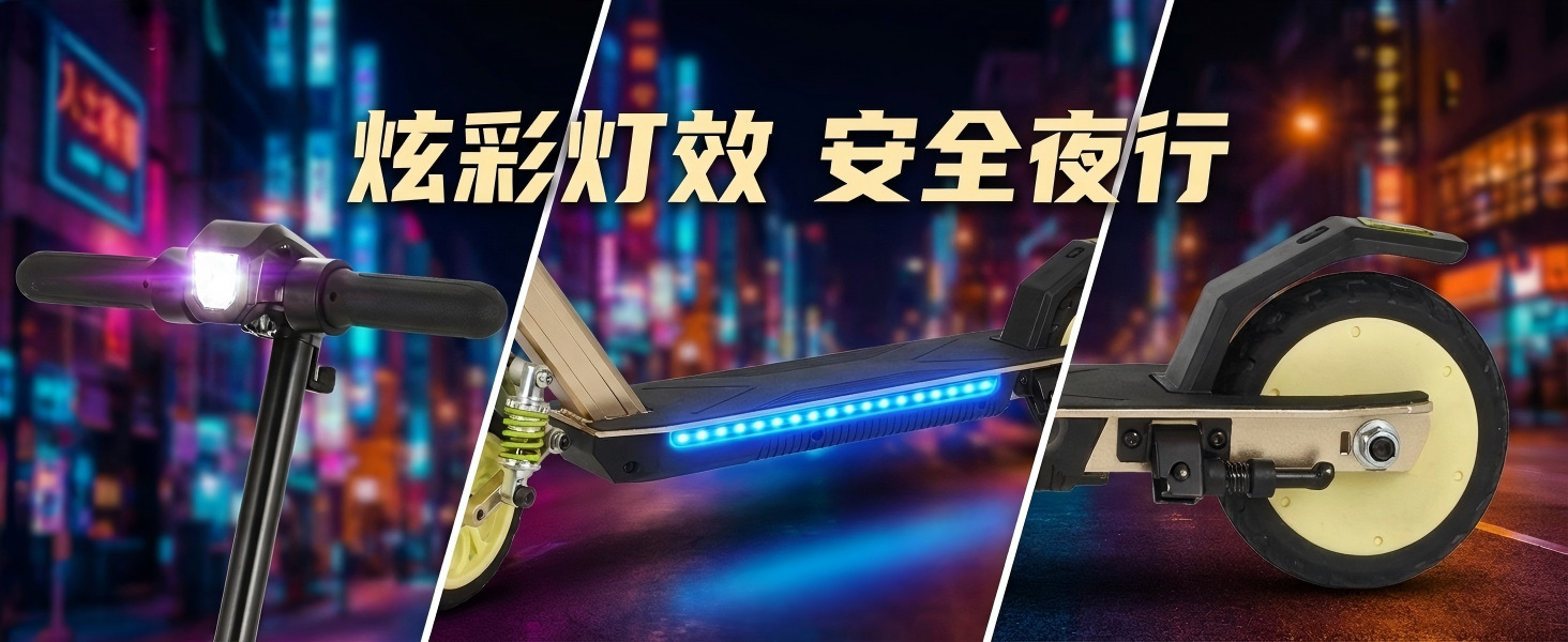 Rideker Factory 2026 Shock-Absorbing Foldable Electric Scooter with Long Battery Life for Commuting, Adult Mobility Device