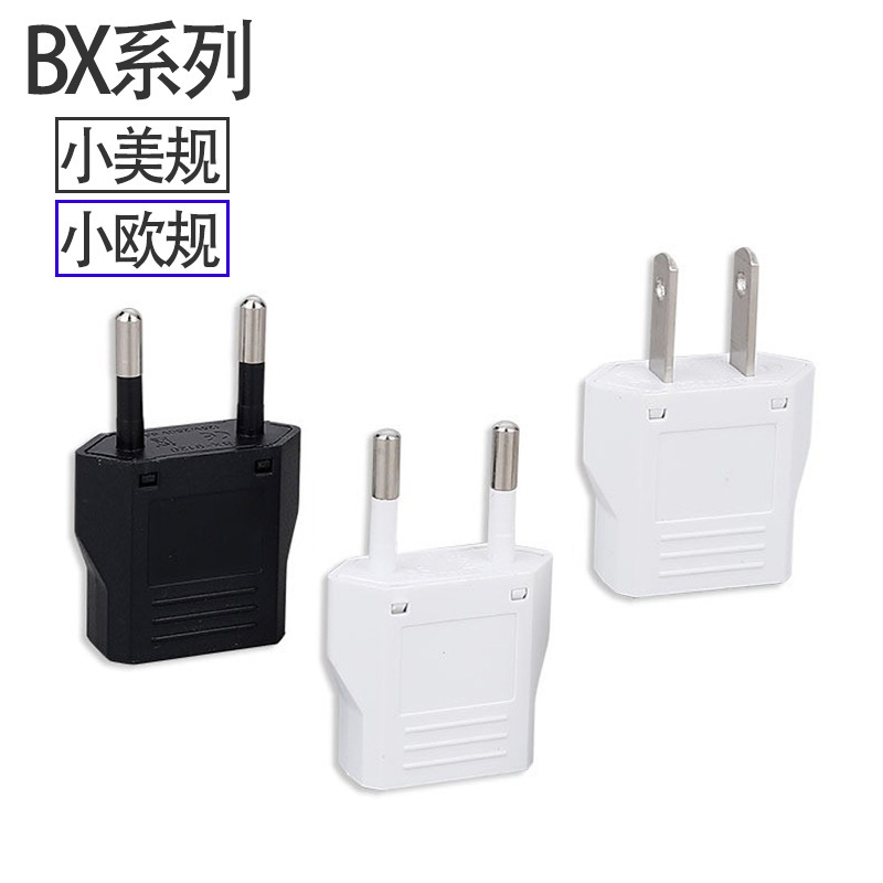 Cross-Border Supply European and American Standard Conversion Plug Australian Travel American Standard Adapter Power Conversion Plug in Stock