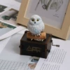 Blue music box, owl