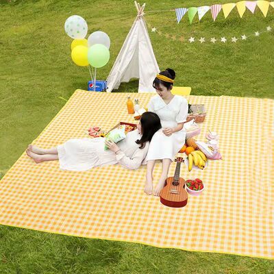 Picnic Mat waterproof Lawn mat Picnic mat outdoors Sandy beach Camping thickening fold Cushion Picnic cloth Cross border