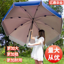 大傘戶外沙灘傘遮陽傘防曬傘太陽傘擺攤傘庭院傘商用批發廣告印刷